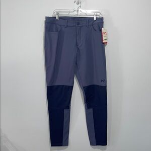 Kari Traa Thale hiking pants size 10 women’s moon gray blue NEW